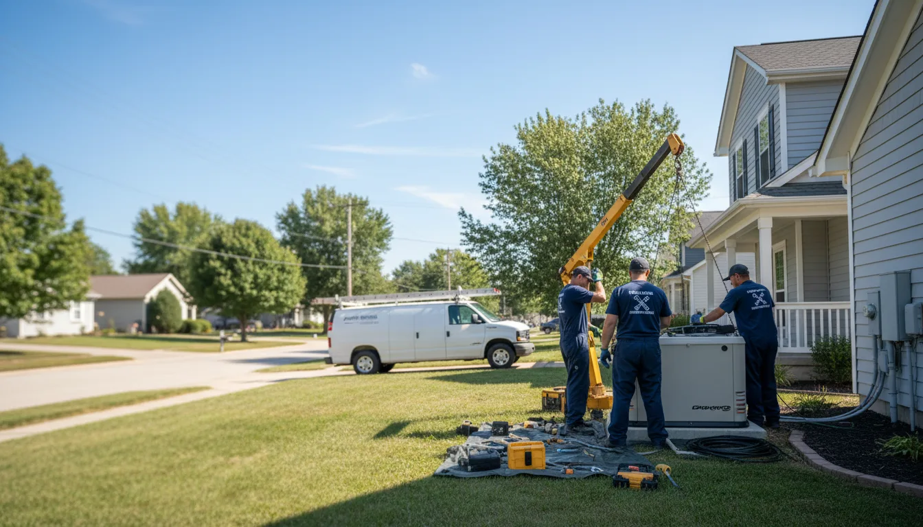 Generator Installation in East Moline, IL near me